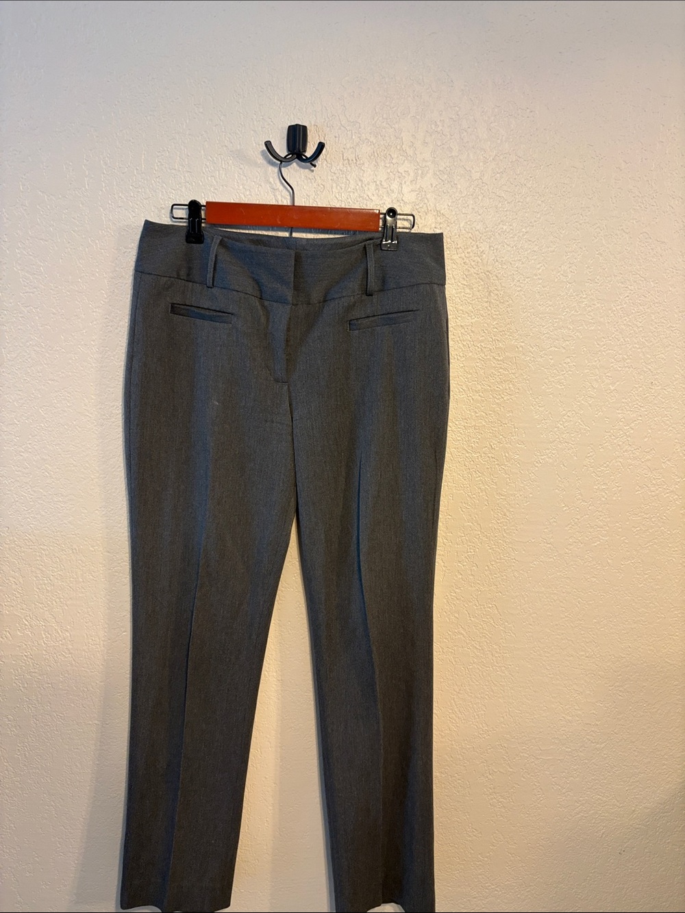 Express editor size 8 dark grey pants work career